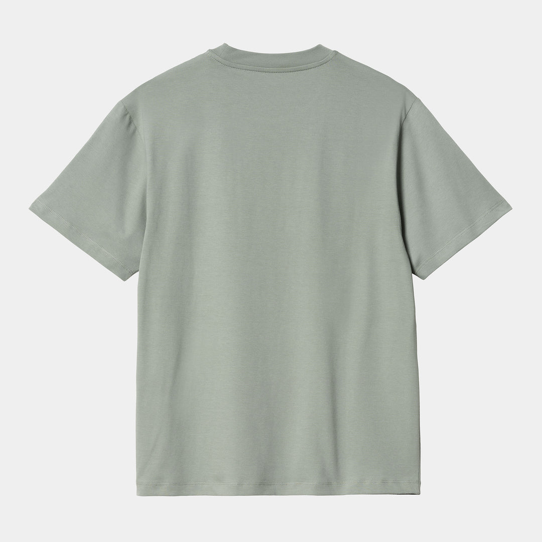 W' S/S Casey T-shirt Glassy Teal / Silver