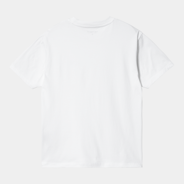 W' S/S Casey T-shirt White / Silver