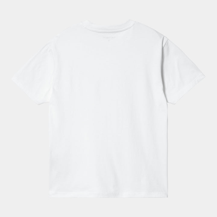 W' S/S Casey T-shirt White / Silver