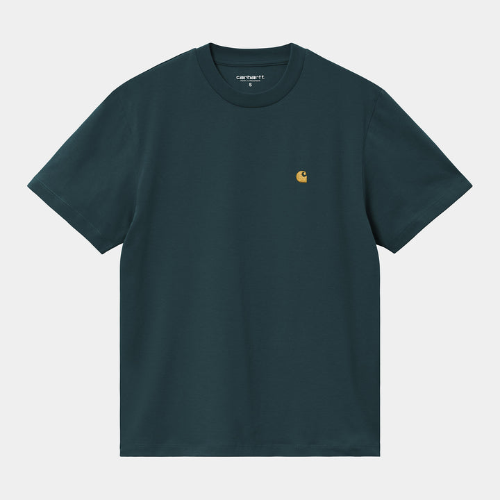 W' S/S Chase T-shirt Duck Blue / Gold