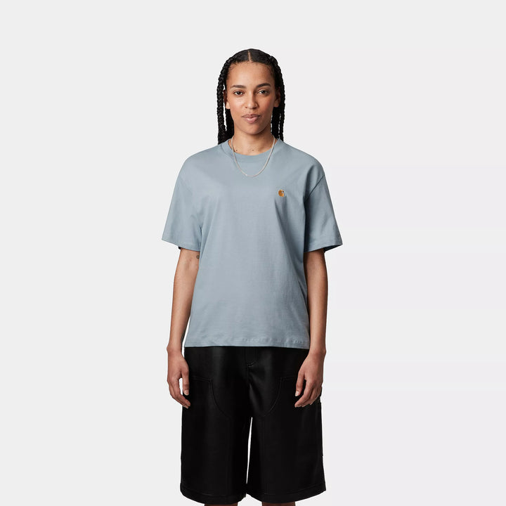 W' S/S Chase T-shirt Frosted Blue / Gold