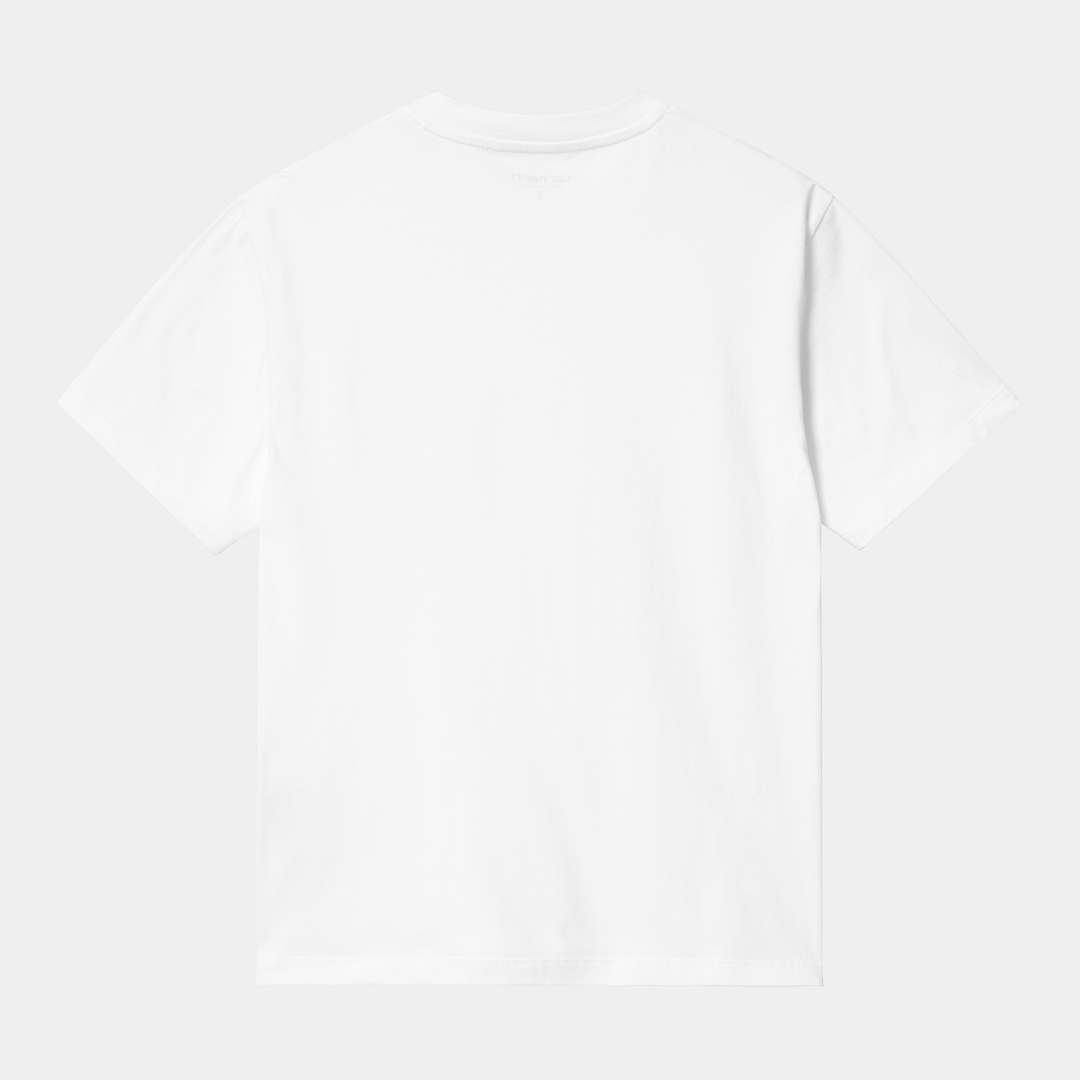 W' S/S Chase T-shirt White / Gold