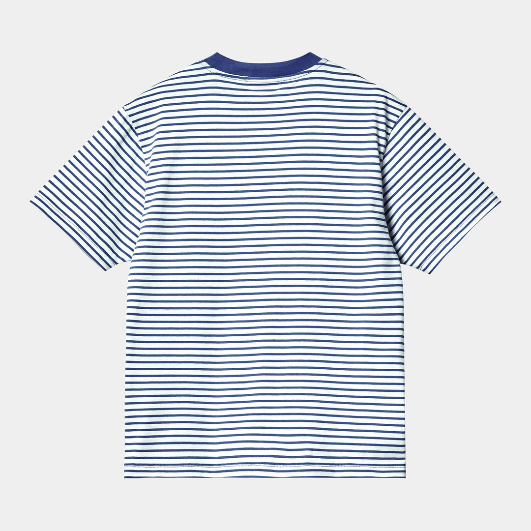 W' S/S Coleen T-shirt Coleen Stripe, White / Acapulco / ---