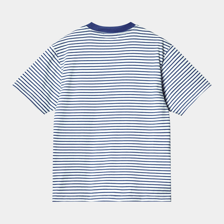 W' S/S Coleen T-shirt Coleen Stripe, White / Acapulco / ---