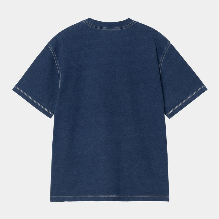 W' S/S Ingo T-shirt Dark Blue / Garment Dyed