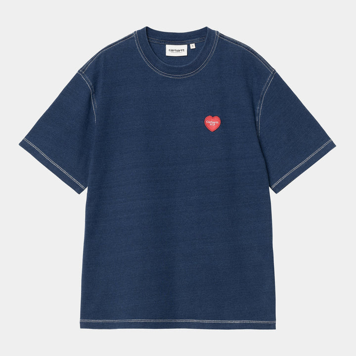 W' S/S Ingo T-shirt Dark Blue / Garment Dyed