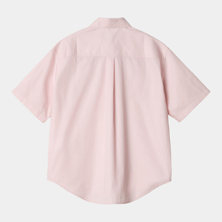 W' S/S Jaxon Shirt Air Pink / White