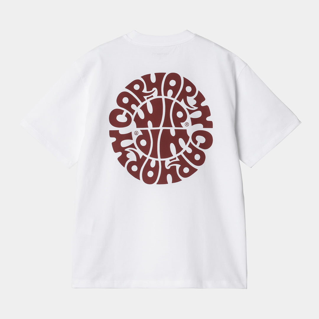 W' S/S Jazzy T-shirt White / Desire