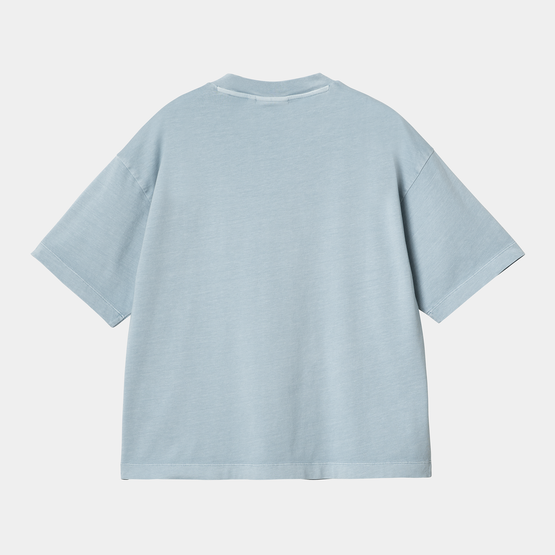 W' S/S Nelson T-shirt Dusty Ice / Garment Dyed