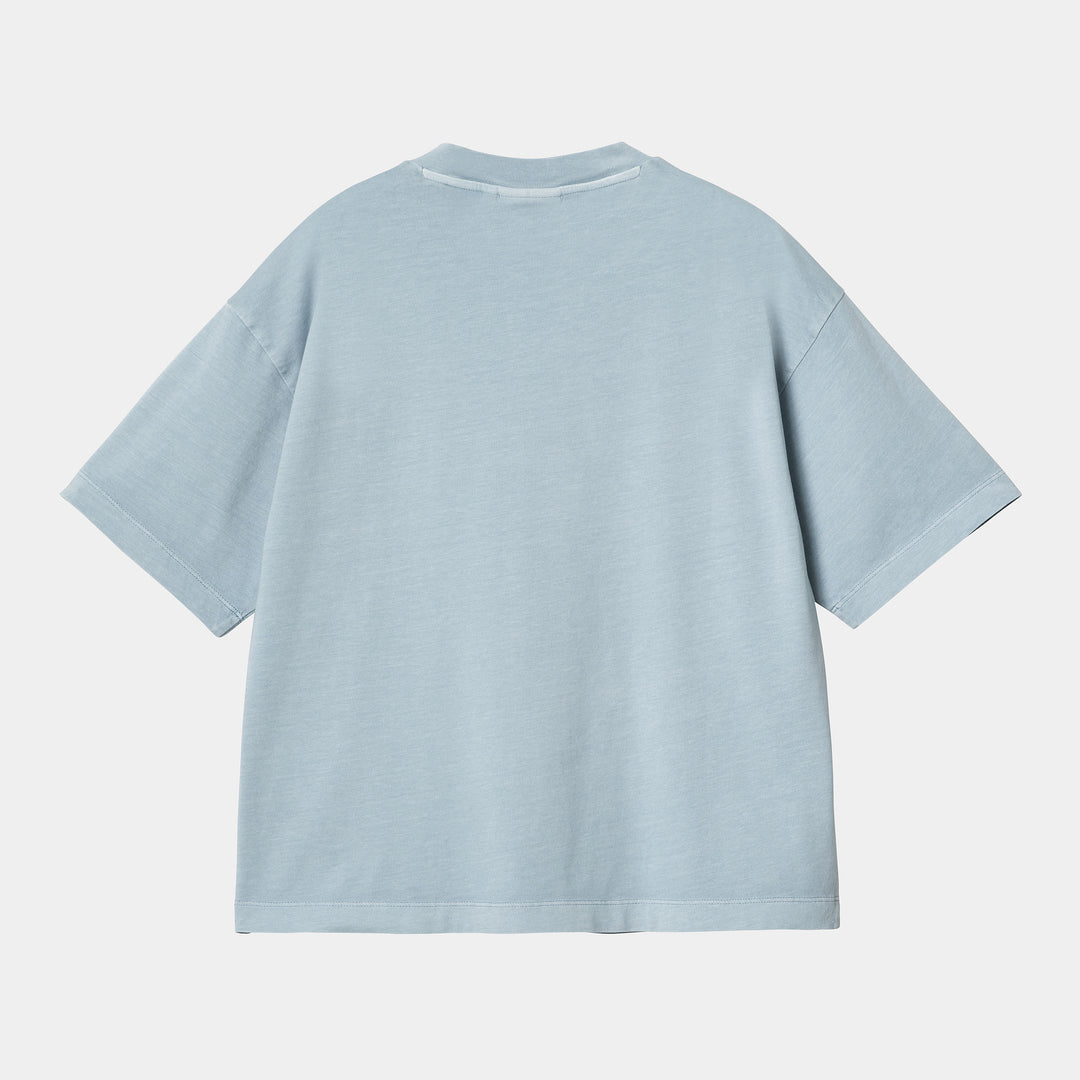 W' S/S Nelson T-shirt Dusty Ice / Garment Dyed