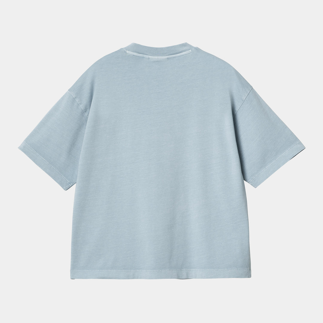 W' S/S Nelson T-shirt Dusty Ice / Garment Dyed