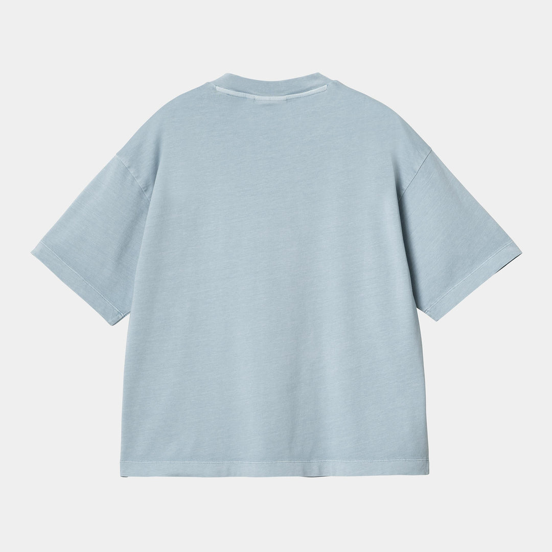 W' S/S Nelson T-shirt Dusty Ice / Garment Dyed