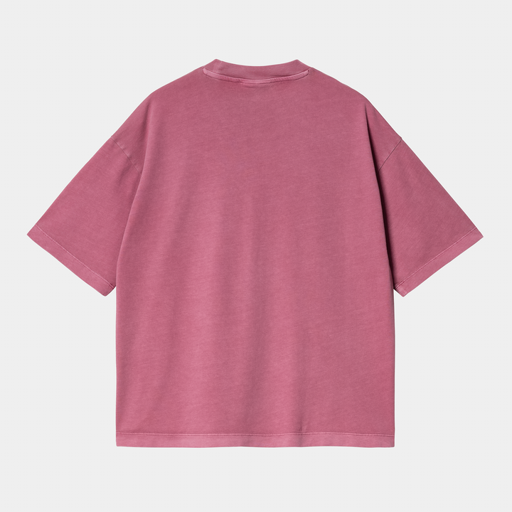 W' S/S Nelson T-shirt Magenta / Garment Dyed