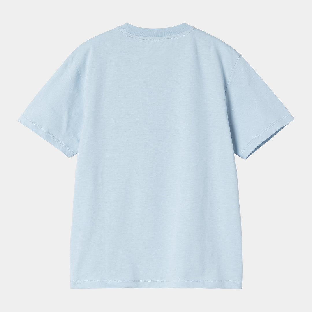 W' S/S Pocket T-shirt Air Sky