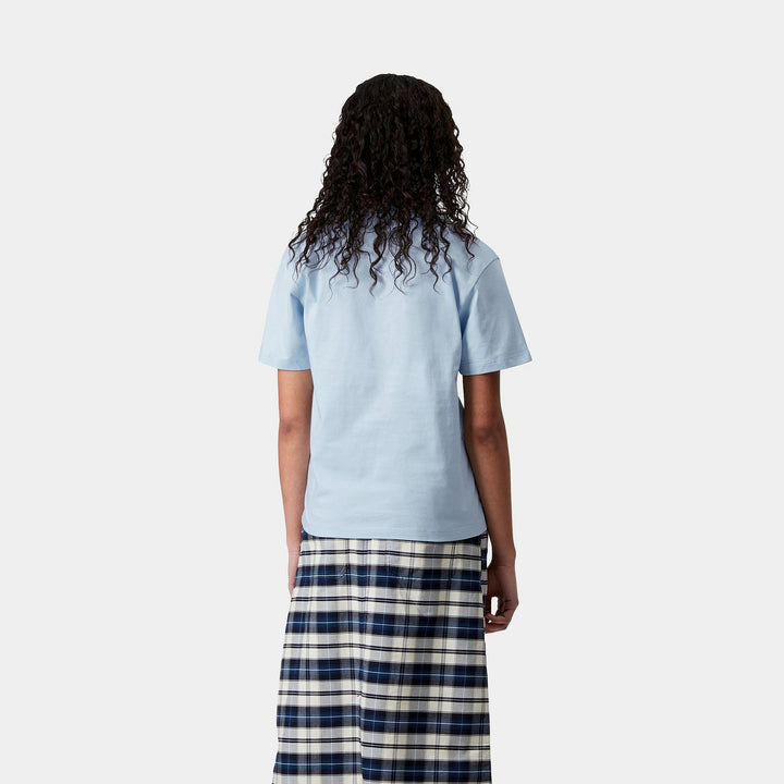 W' S/S Pocket T-shirt Air Sky