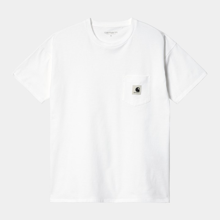 W' S/S Pocket T-shirt White