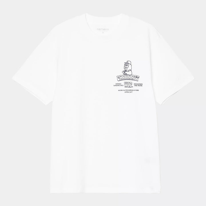 W' S/S Sandwich T-shirt White
