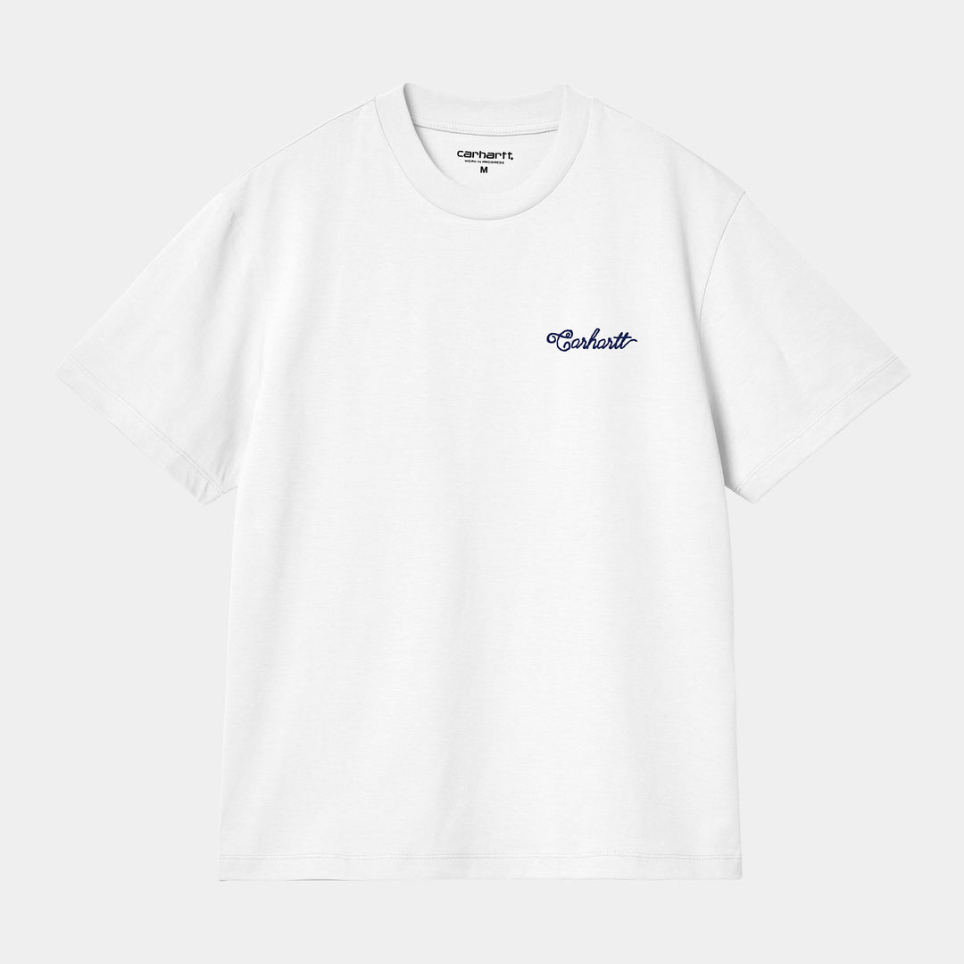 W' S/S Stitch T-shirt White / Elder / ---