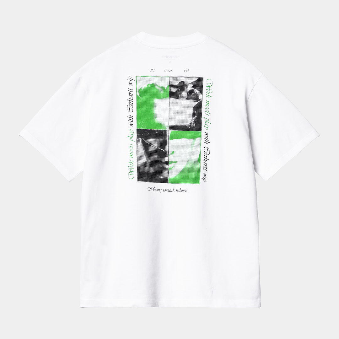 W' S/S Work & Play T-shirt White