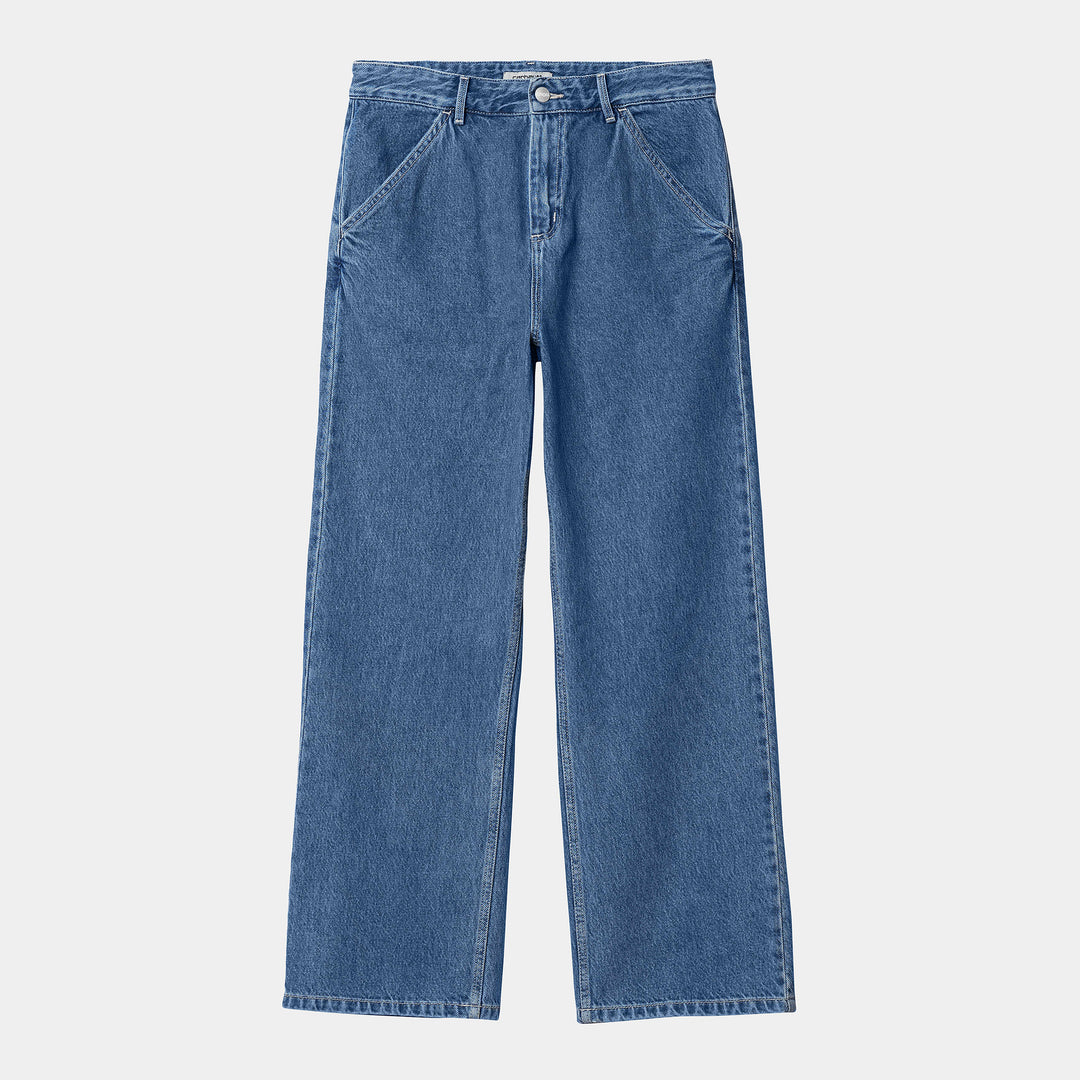 W' Simple Pant Blue Stone Washed