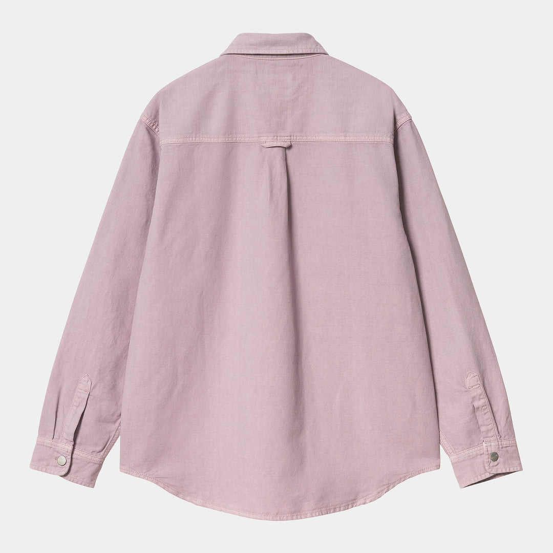 Walter Shirt Jac Pink Fog / Garment Dyed