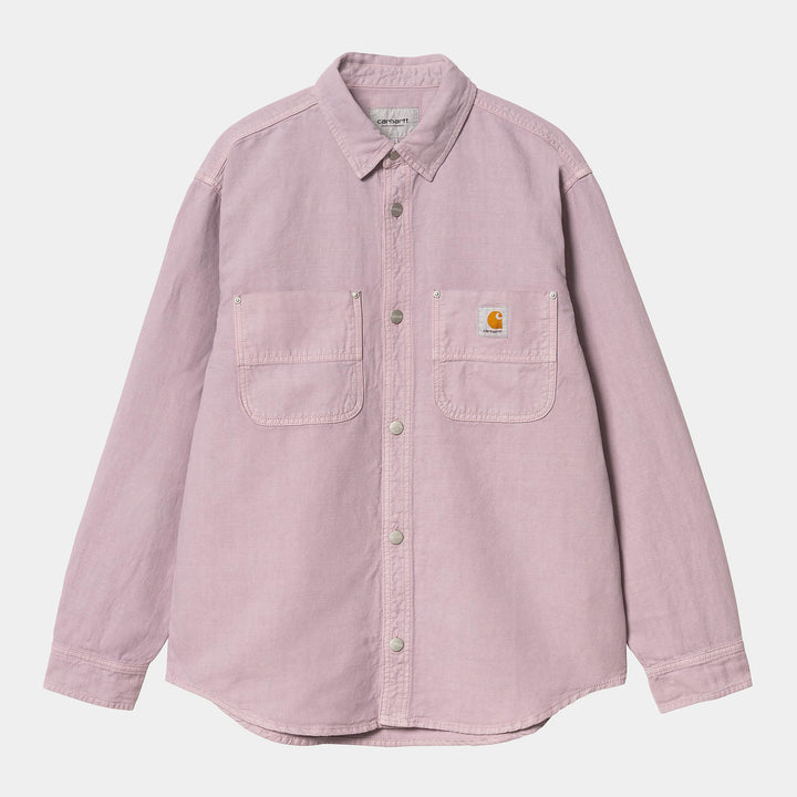 Walter Shirt Jac Pink Fog / Garment Dyed