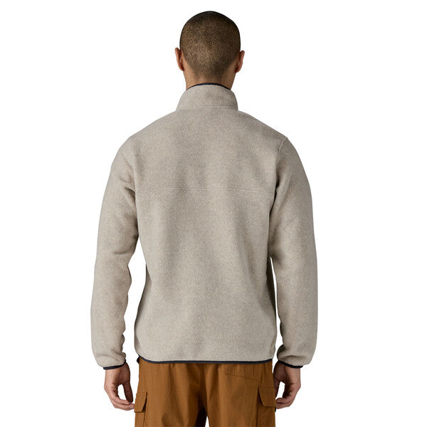 M's Lw Synch Snap-t P/O Oatmeal Heather W/Smolder Blue